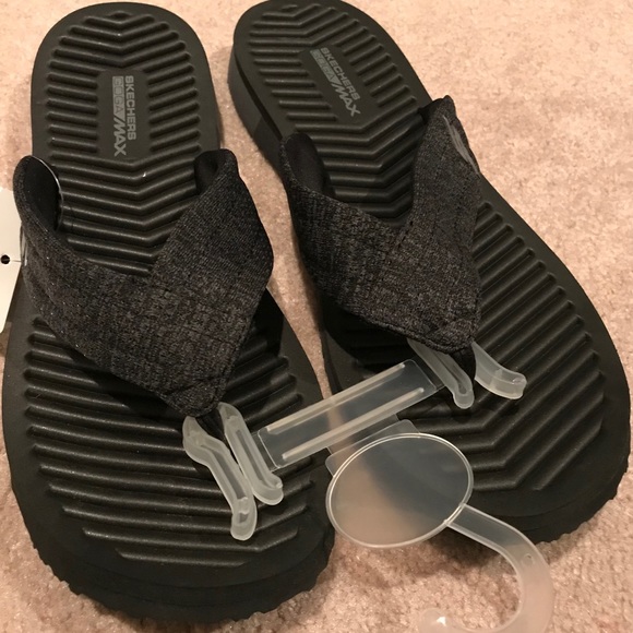 skechers goga max flip flops uk